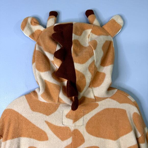 Funzies! Giraffe 1 Piece Union Suit Pajama Halloween Costume Cosplay Unisex Sz M - Picture 9 of 12